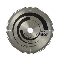 Multi-purpose aluminum cutting blade 120 teeth 254x30/25mm BOSCH 2608642203