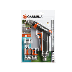 Bộ vòi tưới kim loại kèm cút nối 13mm Gardena 18297-20