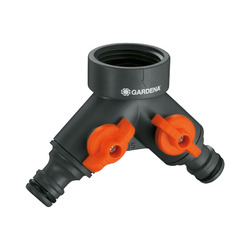Gardena double faucet connector 00938-20