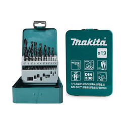 Bộ mũi khoan kim loại HSS-G 19 cái MAKITA D-54081