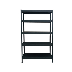 5-tier black steel shelf FABINA FBN10045183D 100cm