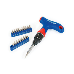 Bộ cần xiết lực chữ T nhân đôi tốc độ 22 chi tiết Workpro W021408