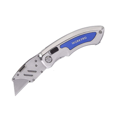 Dao gấp gọn tiện ích thay lưỡi nhanh Workpro W011010