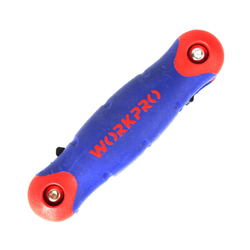 Bộ lục giác 8 chi tiết đầu bi Workpro W022004