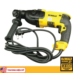Máy khoan búa 3 chức năng 800W Dewalt D25133K-B1