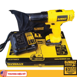 Dewalt DCD700C2-B1 10.8V/1.3Ah Cordless Drill Driver