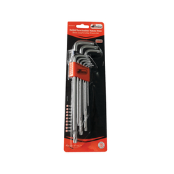 Bộ lục giác đầu sao lỗ giữa dài 9 chi tiết RETTA RAT0905