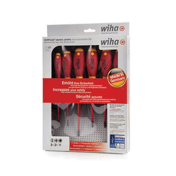 Wiha 38362 Professional Insulated Screwdriver Set of 6