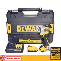 Máy vặn bu lông động lực dùng pin 12V Dewalt DCF902D2-KR kèm hộp, 2 pin 1 sạc