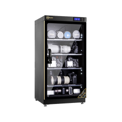 Tủ chống ẩm 100 lít Nikatei NC-100S Viền Nhôm Mạ Vàng