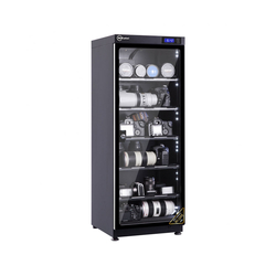 Tủ chống ẩm 120 lít Nikatei NC-120S Viền Nhôm Mạ Vàng