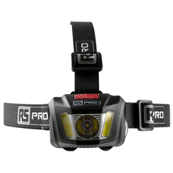 300lm RS PRO 1766031 Black Led Headlamp