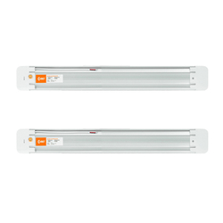 Set of 02 18W 0.6m long semi-circular LED lights Comet CW02S0186
