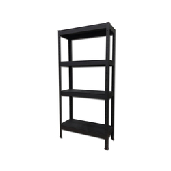 FABINA FBNKT153B 76cm black 4-tier multi-purpose shelf