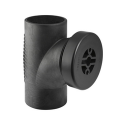 Tee connector 91.5 degree, 90mm Geberit 308.333.14.1