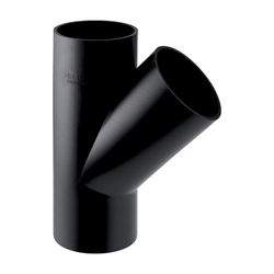 Y branch connection 135 degrees, 63mm Geberit 364.115.16.1