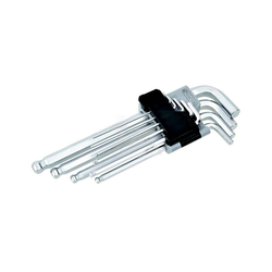 Bộ chìa vặn đầu bi lục giác cao cấp Tactix 206503P 9 chi tiết