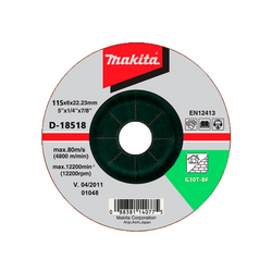 Grinding stone C24R for metal MAKITA D-18518 125x6x22.23