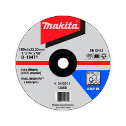 A24R grinding stone for metal MAKITA D-18471 180x6x22.23