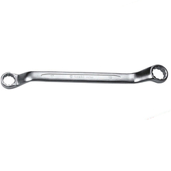 19x22mm ASAKI AK-7485 double-ended ring wrench (matte)