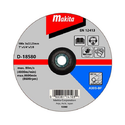 Đá cắt A30S cho kim loại MAKITA D-18580 180x3x22.23