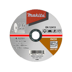 Đá cắt mỏng 150x1.6x22 MAKITA B-12251