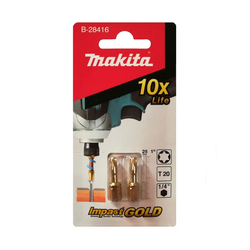 Torsion screw T20 25mm C-form MAKITA B-28416 2pcs