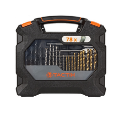 Tactix 418737 78-Piece Drill Bit Set