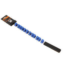 Tactix 365185 Blue 1/2 Inch Socket Holder 12-Track