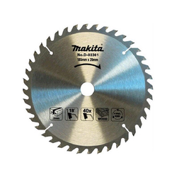 Alloy saw blade 185x20mm 40T MAKITA D-03361