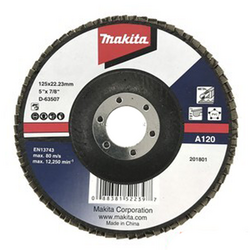 Đĩa nhám xếp sợi thủy tinh 125x22.23mm MAKITA D-63507
