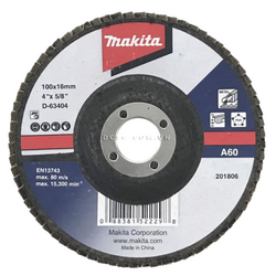 Đĩa nhám xếp A60 100x16mm MAKITA D-63404