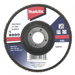 Đĩa nhám xếp A80 100x16mm MAKITA D-63410