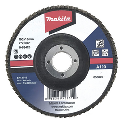 Đĩa nhám xếp A120 100x16mm MAKITA D-63426