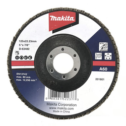Đĩa nhám xếp sợi thủy tinh 125x22.23mm MAKITA D-63482