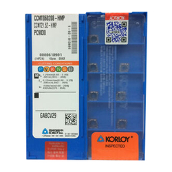 KORLOY CCMT060208 HMP NC3030 Alloy Turning Insert