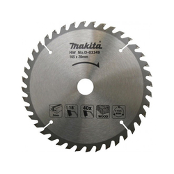 Alloy saw blade 165x20x40T MAKITA B-17027