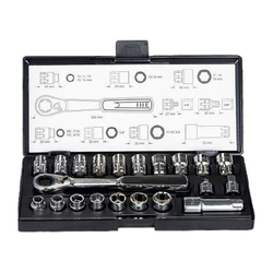 MAKITA B-65604 21-piece radial socket and wrench set