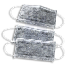 Khẩu trang than hoạt tính 4 lớp Blue Eagle NP12 màu xám