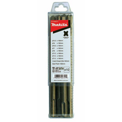 Mũi khoan và đục bê tông chuôi SDS-Plus MAKITA D-44971 10cái