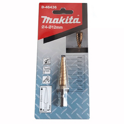 NZ Step Drill Bit 4x12mm MAKITA D-46436 Yellow
