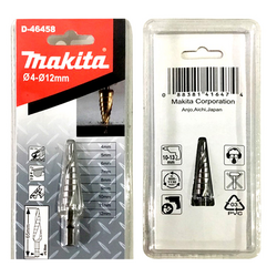 Mũi khoan bậc xoắn NZ 4x12mm MAKITA D-46458 trắng