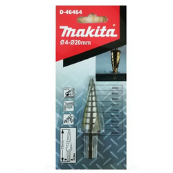 Mũi khoan bậc xoắn NZ 4x20mm MAKITA D-46464 trắng