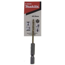 Mũi khoan kim loại HSS-TiN NZ 2.5x78(30)mm MAKITA D-46539