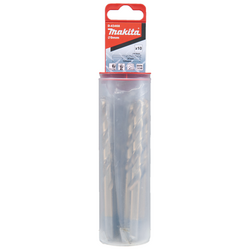 HSS-TiN 9mm Metal Drill Bits MAKITA D-43468 10pcs