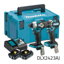 Drill and screwdriver set 18V/2.0Ah Makita DLX2423AJ