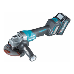 Makita GA029GM201 40V 125mm angle grinder with squeeze switch