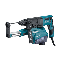 Multi-function drill with integrated dust extraction system Makita HR2652