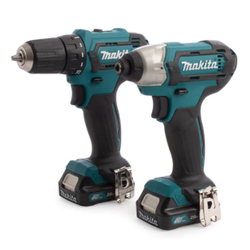 Makita CLX205SX2 12V/1.5Ah Cordless Drill and Screwdriver Set