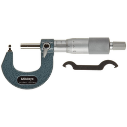 Panme cơ đo ống 0-25mm Mitutoyo 115-308 kiểu B 1 đầu trụ